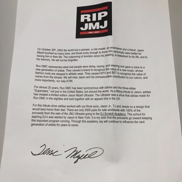 22 Years Old & Mint Condition ~ 2003 Memorial Jam Master Jay Ultrastar - Picture 2 of 5